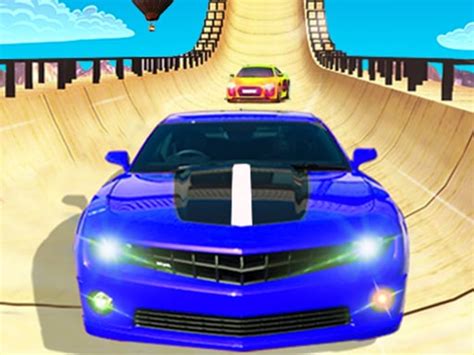 Ramp Car Stunts Impossible Game - Play online at GameMonetize.co Games