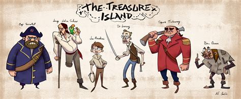 ArtStation - The Treasure Island - Character Design