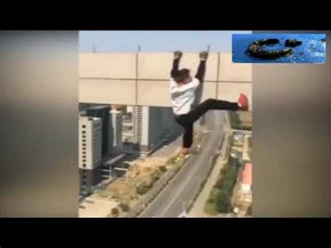 Wu younging Chinese rooftoper Dangerous video - YouTube