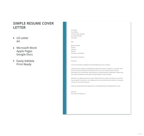 34+ Word Cover Letters Free Download