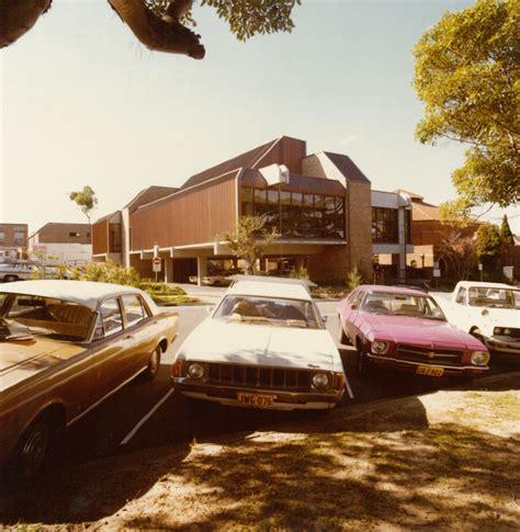 Mosman Library, soon after it officially opened, at 605 Military Road Mosman in December 1978 ...