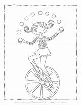 Acrobat Coloring Page sketch template