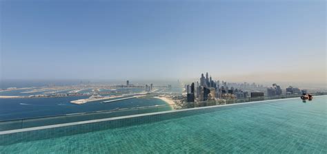 Rooftop Infinity Pool @ Level 77, Address Beach Resort Dubai - Dubai ...