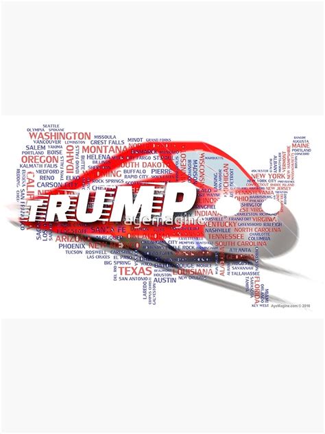 "Trump Train" Art Print by ayemagine | Redbubble