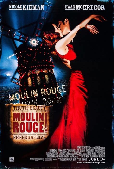 Moulin Rouge Movie Poster (#1 of 7) - IMP Awards