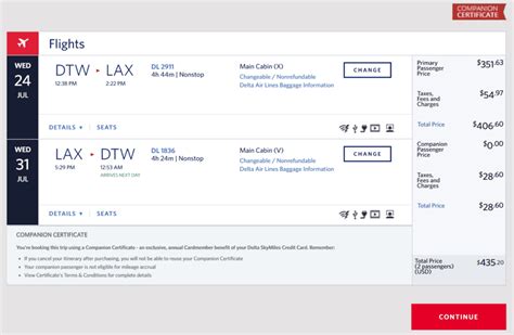 Delta Companion Certificate Rules and Guide [2022] - UponArriving