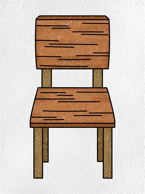 Chair Drawing (easy) - HelloArtsy