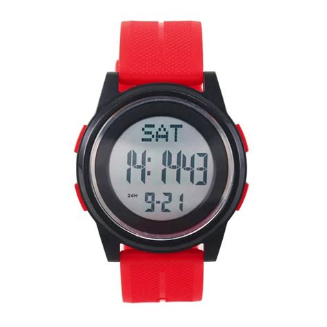 Ultra Thin Plastic Mens Digital Sport Watches - Buy Ultra Thin Watch ...