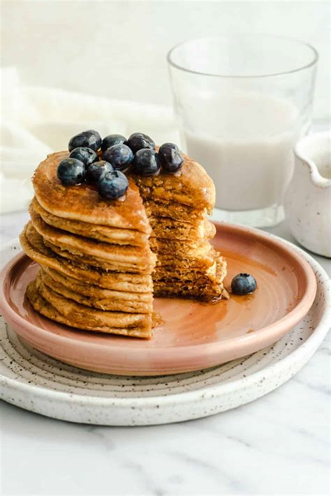 Healthy Protein Pancakes Recipe - Erin Lives Whole