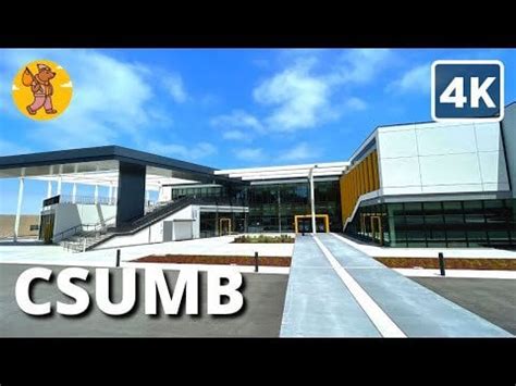 CSUMB Campus Walking Tour | Cal State Monterey Bay {4k} 🔊 Binaural Sound : csumb