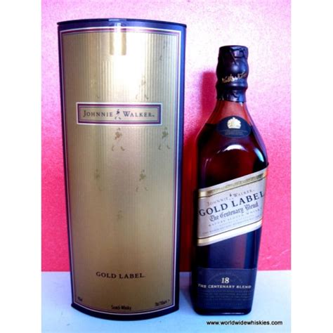 Johnnie Walker GOLD 18 Year Old Whisky 200ml Boxed