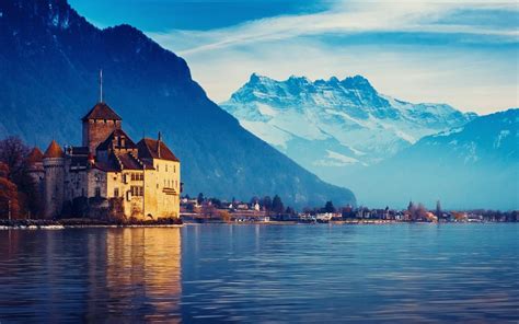 Landscapes switzerland lakes wallpaper 1