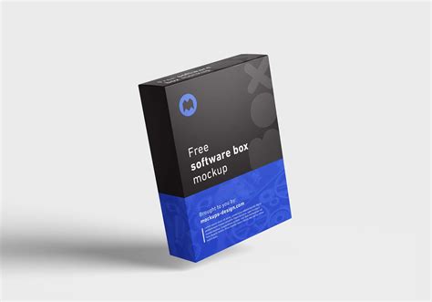 Free Software Box Mockup (PSD)