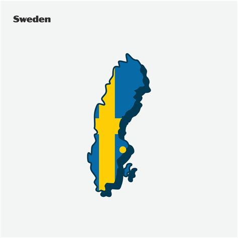 Sweden Nation Flag Map Infographic 20627703 Vector Art at Vecteezy