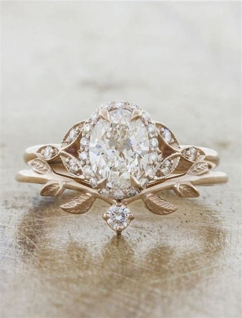 55 unique engagement rings that wow 2019 29 » Welcomemyblog.com | Nature inspired wedding ring ...