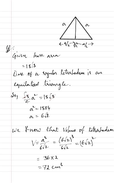 Tetrahedron Volume