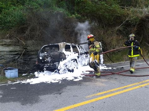 No Injuries Reported after Vehicle Fire | GantNews.com