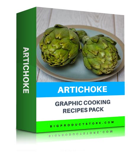 Artichoke Graphic Cooking Recipes Pack - BigProductStore.com