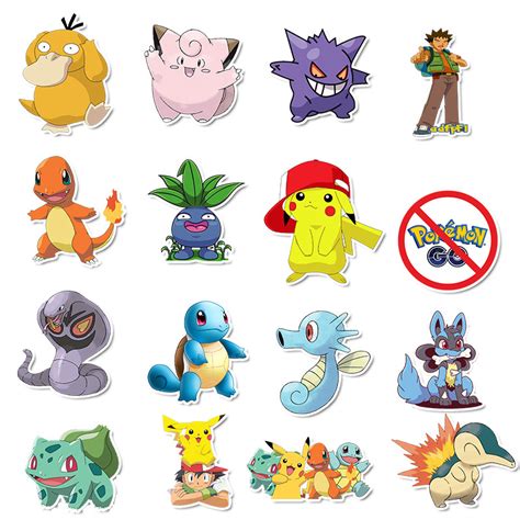 Pokemon Stickers - ZiCASE