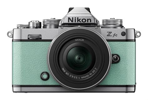 Nikon Z fc Body Mint Green w/ Nikkor Z DX 16-50mm VR Lens SL Mirrorless Camera | Camera House