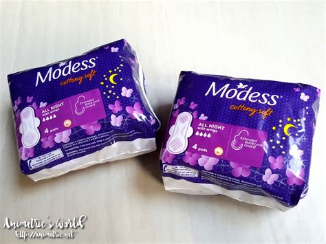 Modess Cottony Soft All Night Pads