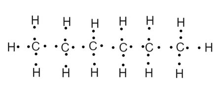 Structure Of Hexane