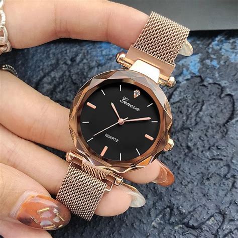 New Luxury Women Watch Stainless Steel Quartz Analog Wrist Watch ...