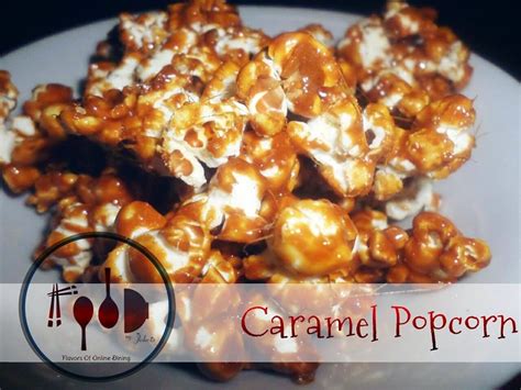 Flavors Of Online Dining: Caramel Popcorn