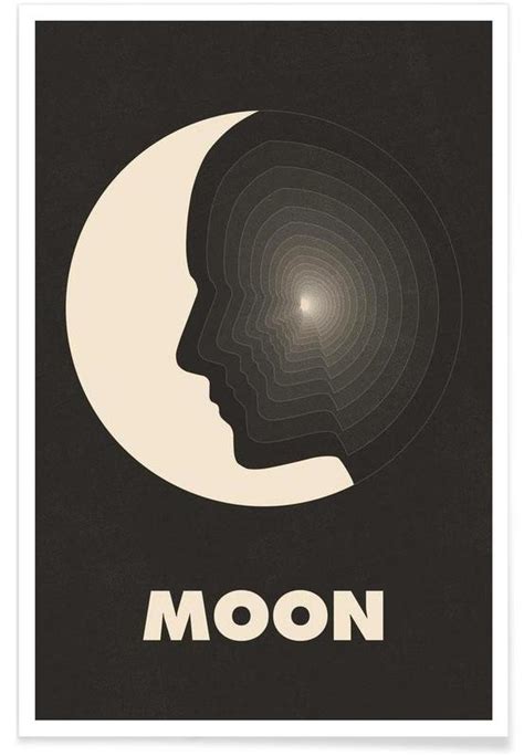 Moon Poster | JUNIQE