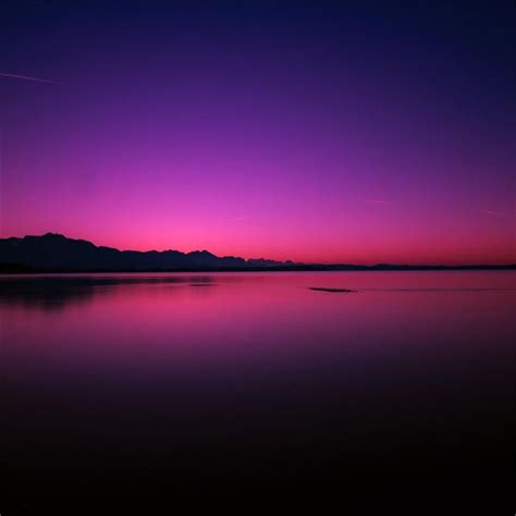 dawn sea ocean sunset 4k iPad Wallpapers Free Download
