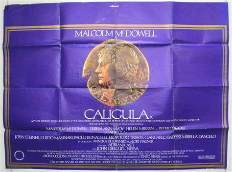 Caligula - Original Cinema Movie Poster From pastposters.com British Quad Posters and US 1-Sheet ...