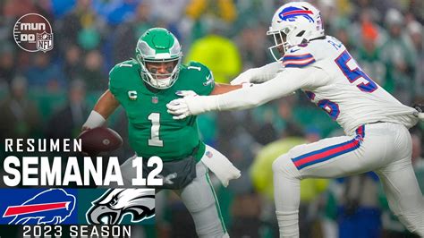 Highlights Bills Vs. Eagles | Semana 12