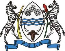 Botswana, coat of arms - vector image