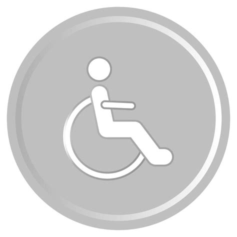 Disability Wheelchair Sign 12751130 Vector Art at Vecteezy