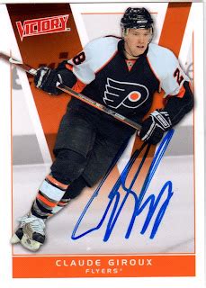 Marko's Hockey Autos: Claude Giroux TTM