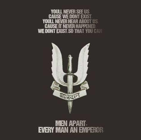 Indian Army Para Special Forces "Balidan" Badge... Motto: Men apart, every man an emperor. Watch ...