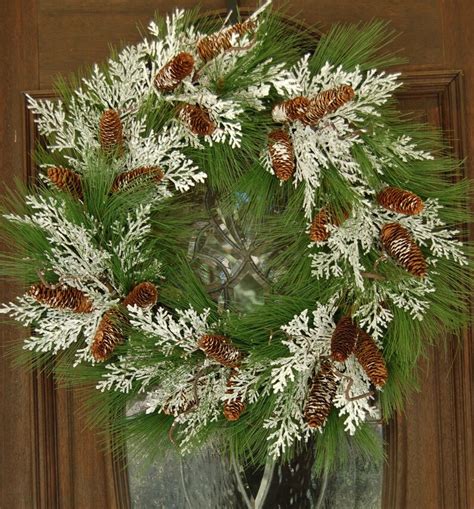 Evergreen Christmas Wreath Christmas Decor Christmas Wreath | Etsy