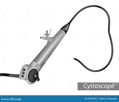 Rigid Cystoscope Used For Examination Of The Proximal Urethra And Transurethral Resection ...