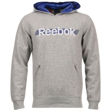 Reebok Kids' Athletic Basics Hoody - Grey Heather Clothing - Zavvi UK