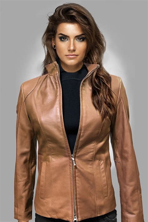 LADIES FASHION Red Leather Coat, Zipped Leather Jacket, Black Wool Coat, Denim Coat, Leather ...