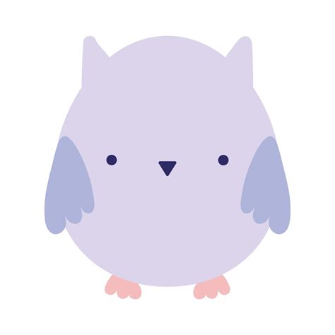 purple owl design 5969099 Vector Art at Vecteezy