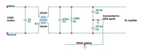 power supply - How does this line filter work? - Electrical Engineering Stack Exchange