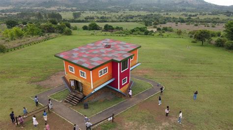 Upside Down House - Hartbeespoort - South Africa - YouTube