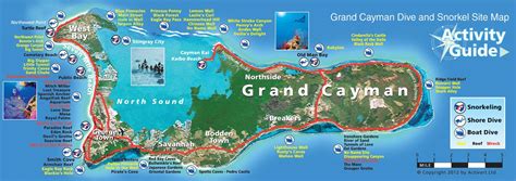 Grand Cayman dive site map | Grand cayman island, Cayman islands ...