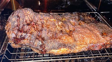 How to smoke brisket on Bradley smoker - YouTube