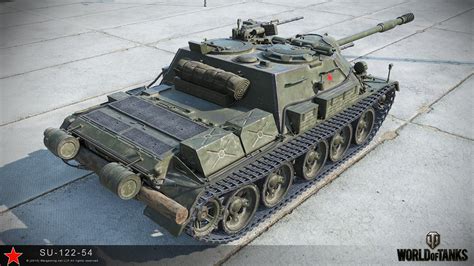 SU-122-54 HD Renders – The Armored Patrol