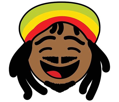 "Rasta Man Emoji Collection" by HighVibezOnly | Redbubble