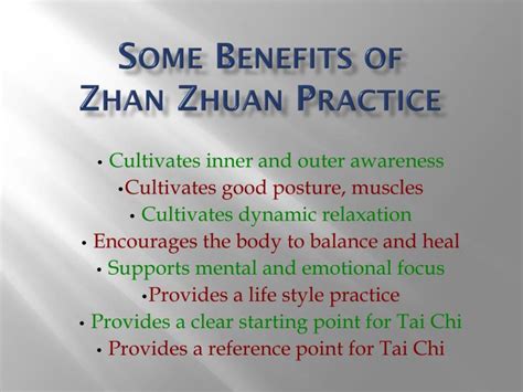 PPT - Zhan Zhuang Qigong PowerPoint Presentation - ID:2555154