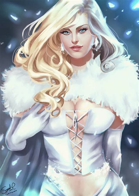 Emma Frost by Forty-Fathoms on DeviantArt