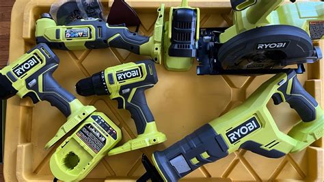 New Ryobi 6 Tool Combo Kit and Save $100+ Unboxing (Online Bonus) - YouTube